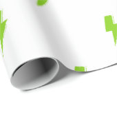 Papier Cadeau Éclair (Coin rond)