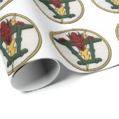 Papier Cadeau Éclair P-38 à la fourche (Coin rond)