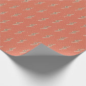 Papier Cadeau Éclair rose tendre  (Coin)