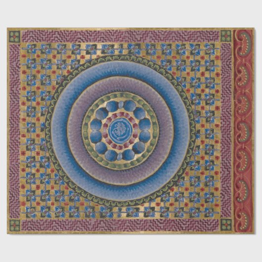 Papier Cadeau Éclairage concentré (Plat)