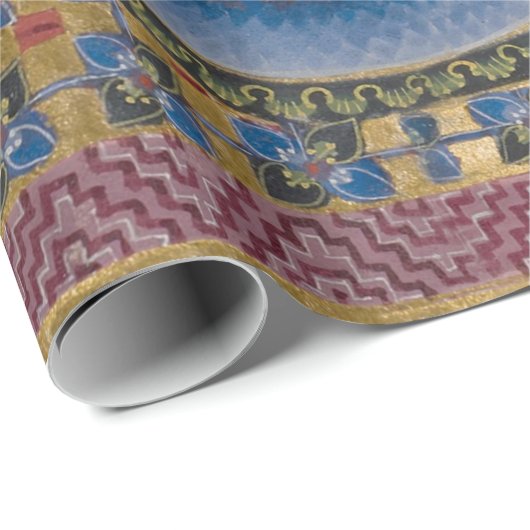 Papier Cadeau Éclairage concentré (Coin rond)