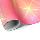 Papier Cadeau Éclairage Disco Étincelant (Coin rond)