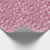 Papier Cadeau Éclaircissement rose brillant parties scintillant (Coin)