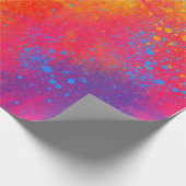 Papier Cadeau Éclatement du papier d'enveloppement de couleur (Coin)