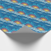 Papier Cadeau Éclipse des soleils nés du crépuscule (Coin)