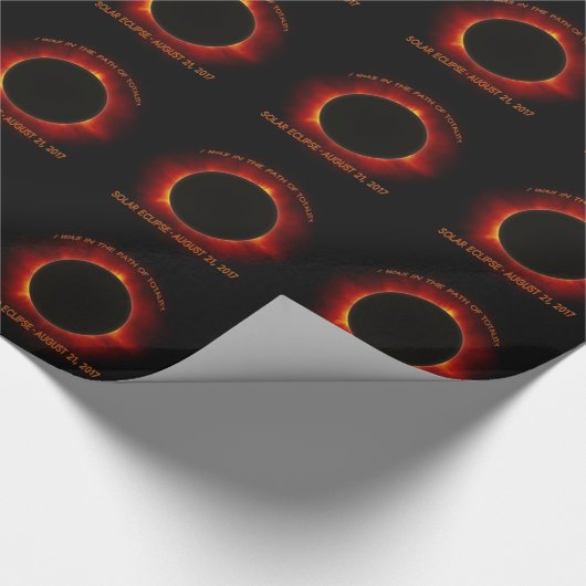 Papier Cadeau Éclipse solaire (Coin)