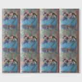 PAPIER CADEAU ÉCOLE DE DANSE / BALLERINA DANSEURS DE BALLET EN B (Plat)