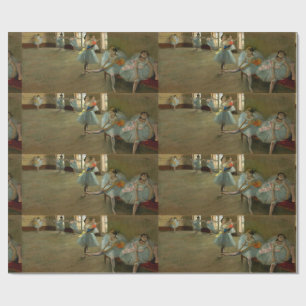 PAPIER CADEAU ÉCOLE DE DANSE / BALLERINA DANSEURS DE BALLET EN B