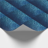 Papier Cadeau École de poisson sous-marin Abstrait (Coin)