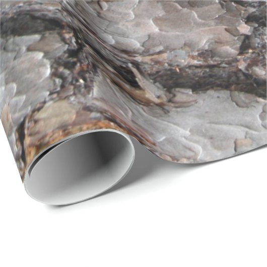 Papier Cadeau Écorce (Coin rond)