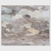 Papier Cadeau Écorce d'arbre plat (Plat)