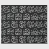 Papier Cadeau Écorce de chats (Plat)