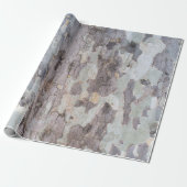 Papier Cadeau Écorce de platane (Déroulé)