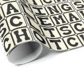 Papier Cadeau Ecosse simple malt, boisson alcoolisée (Coin rond)