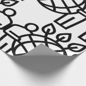 Papier Cadeau Écosystème planétaire (Coin)