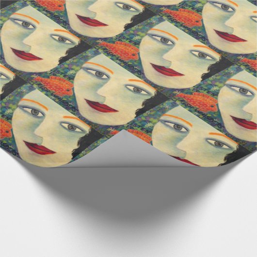 PAPIER CADEAU ÉCOUTER DES CHUCHOTEMENTS DE POISSONS (Coin)