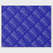 Papier Cadeau Écran bleu de la mort (Plat)