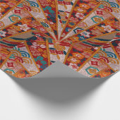 Papier Cadeau Écrans Tissu oriental (Coin)