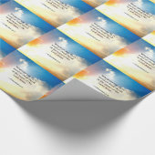 Papier Cadeau Écriture : Colossiens 3:17, Verse de la Bible (Coin)