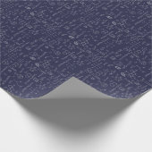 Papier Cadeau Écritures chimiques (Coin)