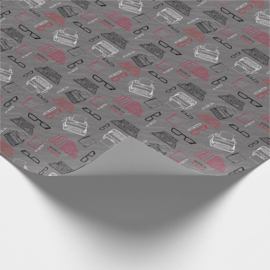 Papier Cadeau Écrivain (Coin)