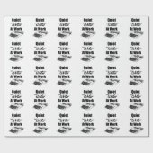 Papier Cadeau Écrivain (Plat)