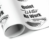 Papier Cadeau Écrivain (Coin rond)