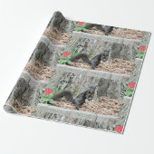 Papier Cadeau Écureuil (Déroulé)