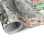 Papier Cadeau Écureuil (Coin rond)