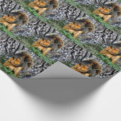 Papier Cadeau Écureuil (Coin)