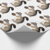 Papier Cadeau Écureuil (Coin)