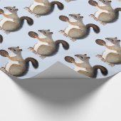 Papier Cadeau Écureuil (Coin)