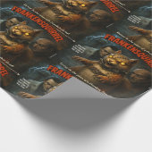 Papier Cadeau Écureuil de Frankenstein (Coin)