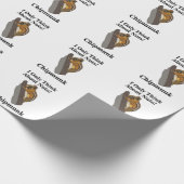Papier Cadeau Écureuil Drôle (Coin)