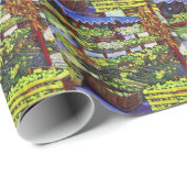 Papier Cadeau Eddie's Market, Hongrie (Coin rond)