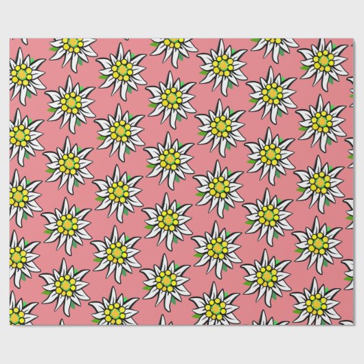 Papier Cadeau Edelweiss pur (Plat)
