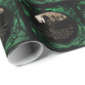 Papier Cadeau Edgar Allan Poe (Coin rond)