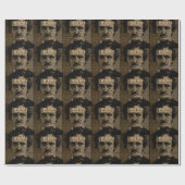 Papier Cadeau Edgar Allan Poe - Plus de typographie (Plat)
