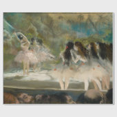 Papier Cadeau Edgar Degas - Ballet à l'Opéra de Paris (Plat)