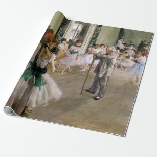 Papier Cadeau Edgar Degas - Classe Danse