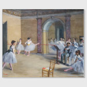 Papier Cadeau Edgar Degas - Dance Foyer, Opéra rue Le Peletier (Plat)
