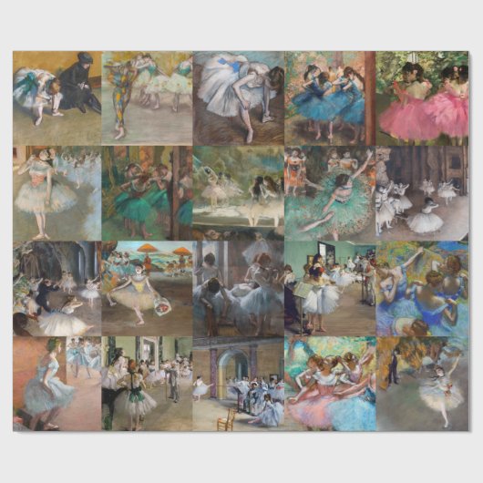 Papier Cadeau Edgar Degas - Dancers Sélection de chef-d'oeuvre (Plat)