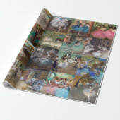 Papier Cadeau Edgar Degas - Dancers Sélection de chef-d'oeuvre (Déroulé)