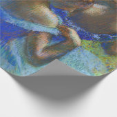 Papier Cadeau Edgar Degas - Danseurs Bleus (Coin)