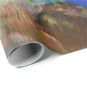 Papier Cadeau Edgar Degas - Danseurs Bleus (Coin rond)