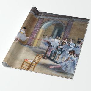 Papier Cadeau Edgar Degas - Foyer de danse, Opéra rue Le Peletie