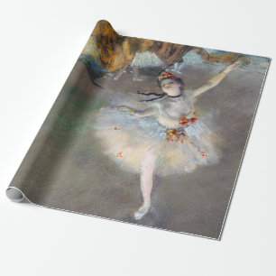 Papier Cadeau Edgar Degas - L'Étoile / Danseur sur scène
