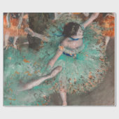 Papier Cadeau Edgar Degas - Swaying Dancer / Danseuse en vert (Plat)