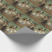 Papier Cadeau Edgar Dégazent-Le la classe de danse 1874 (Coin)