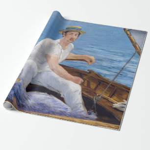 Papier Cadeau Edouard Manet - Bateau